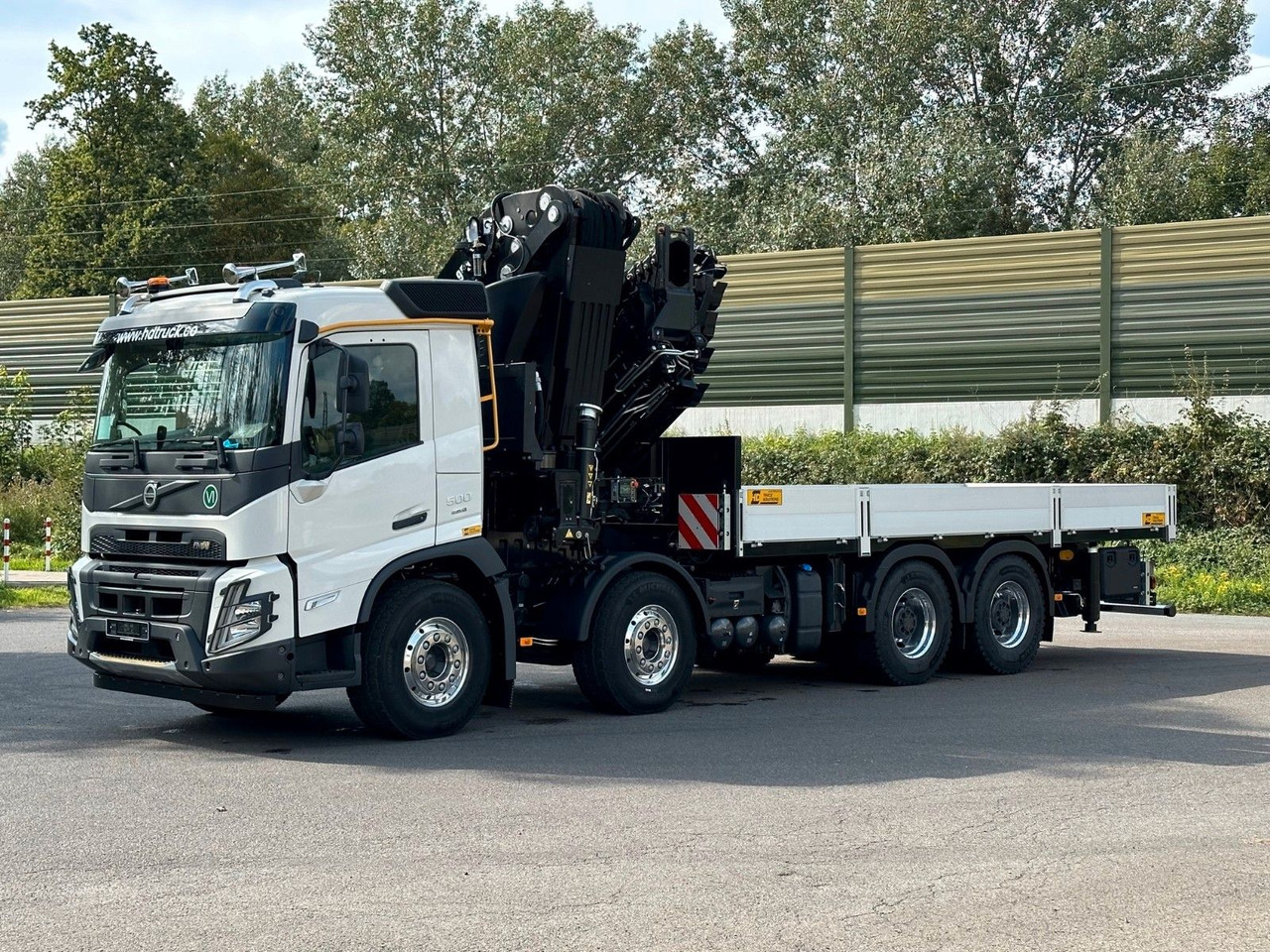 Volvo FMX 500 8x4 EFFER 955-8s + Jib 6s - Tovornjak s kesonom, Tovornjak z dvigalom: slika 1 Volvo FMX 500 8x4 EFFER 955-8s + Jib 6s - Tovornjak s kesonom, Tovornjak z dvigalom: slika 1