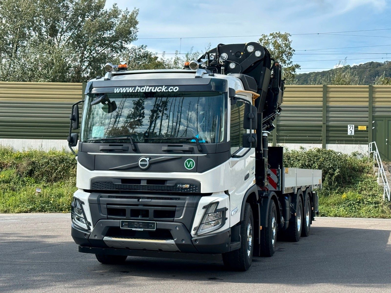 Volvo FMX 500 8x4 EFFER 955-8s + Jib 6s - Tovornjak z dvigalom: slika 2 Volvo FMX 500 8x4 EFFER 955-8s + Jib 6s - Tovornjak z dvigalom: slika 2