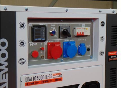 Daewoo DDAE10500DSE-3G Diesel Stroomgenerator (Nieuw) - Generator: slika 3 Daewoo DDAE10500DSE-3G Diesel Stroomgenerator (Nieuw) - Generator: slika 3
