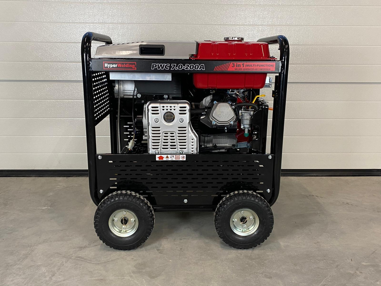 HyperWelding PWC7.0-200A 3 in 1 Multimachine (Generator, Lasapparaat en Luchtcompressor) - Oprema za delavnice: slika 4 HyperWelding PWC7.0-200A 3 in 1 Multimachine (Generator, Lasapparaat en Luchtcompressor) - Oprema za delavnice: slika 4