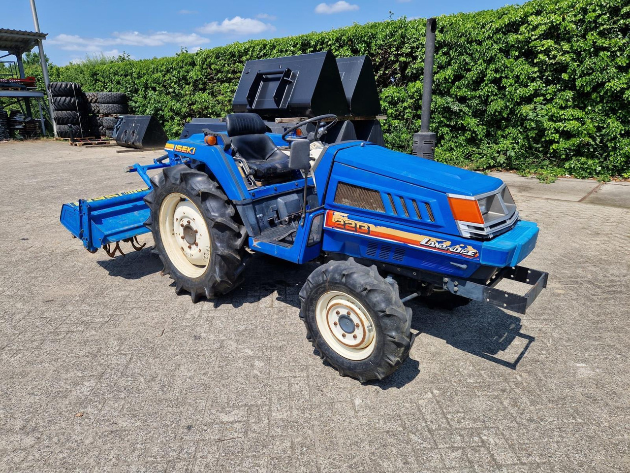Iseki Landhope 220 Minitractor met Grondfrees - Traktor: slika 3 Iseki Landhope 220 Minitractor met Grondfrees - Traktor: slika 3