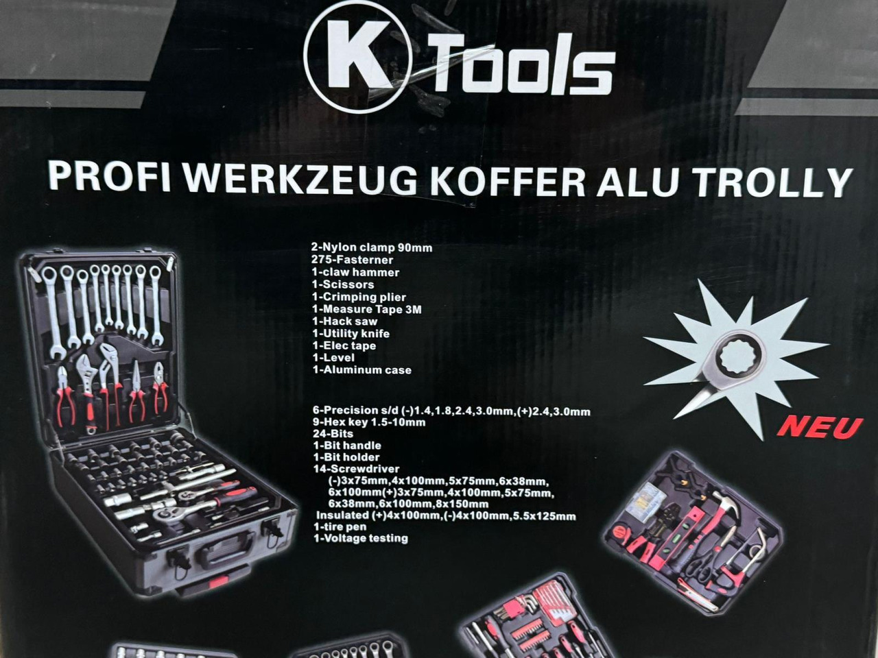 KTools gereedschapskoffer 399PCS - Oprema za delavnice: slika 5 KTools gereedschapskoffer 399PCS - Oprema za delavnice: slika 5