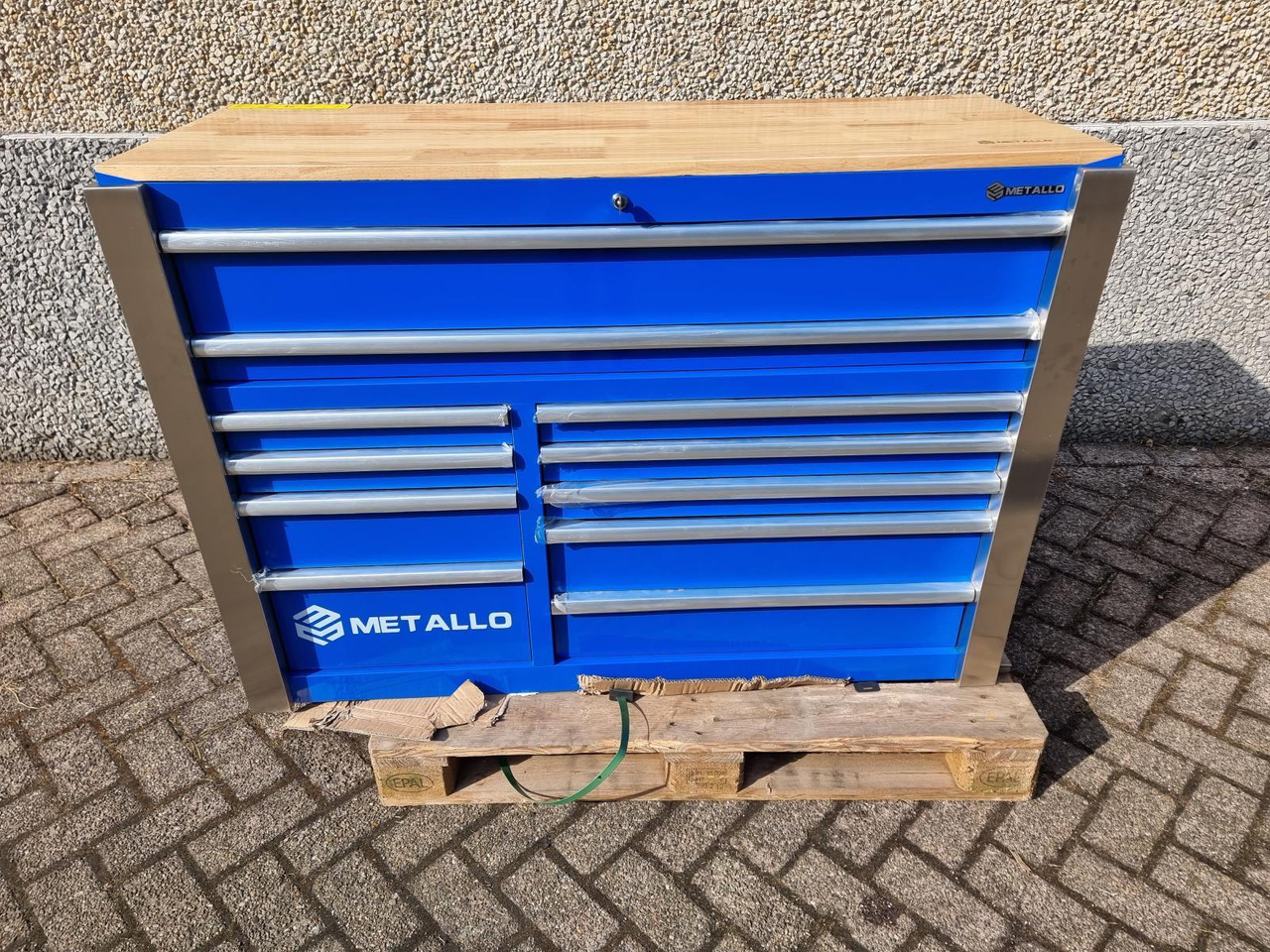 Metallo Mega Jumbo Gereedschapskist - Nieuw, 11 lades waarvan 9 gevuld met gereedschap - Oprema za delavnice: slika 1 Metallo Mega Jumbo Gereedschapskist - Nieuw, 11 lades waarvan 9 gevuld met gereedschap - Oprema za delavnice: slika 1