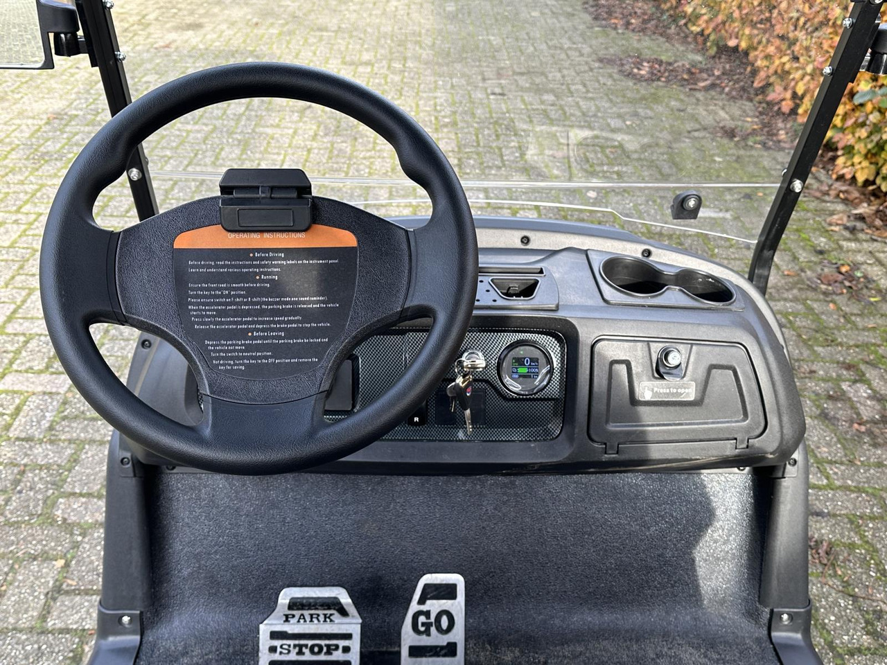 OX ZG2 2-zit Golfkar Grijs (Demo) - Voziček za golf: slika 5 OX ZG2 2-zit Golfkar Grijs (Demo) - Voziček za golf: slika 5