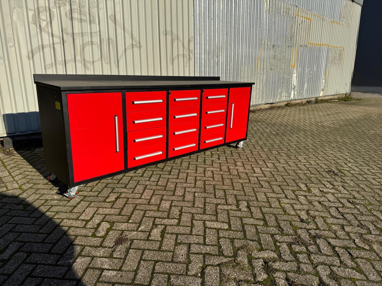 StahlWorks 10FT-12D-2-01C Gereedschapswand met 12 Lades en 2 Deuren (Nieuw) - Oprema za delavnice: slika 5 StahlWorks 10FT-12D-2-01C Gereedschapswand met 12 Lades en 2 Deuren (Nieuw) - Oprema za delavnice: slika 5