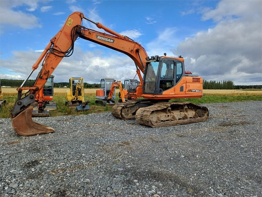Doosan DX160LC Metsä alustalla - Bager goseničar: slika 1 Doosan DX160LC Metsä alustalla - Bager goseničar: slika 1