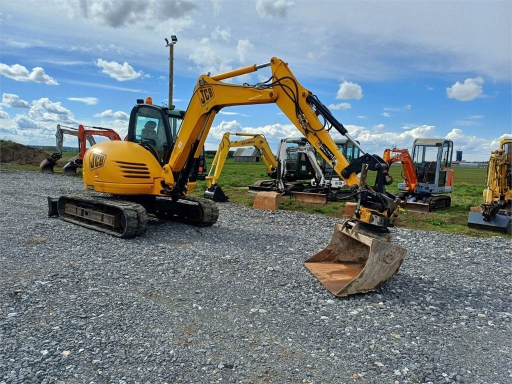 JCB 8080 Engconin pyörittäjällä - Mini bager: slika 5 JCB 8080 Engconin pyörittäjällä - Mini bager: slika 5