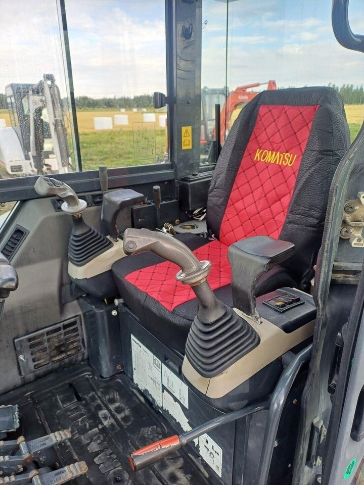 Mini bager Komatsu pc50mr-2 Engcon pyörittäjällä: slika 12