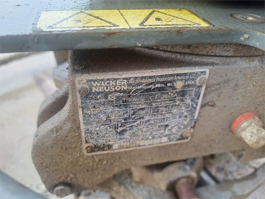 Wacker Neuson Trowel ct36-5a betonihierrin - Gladilec betona: slika 4 Wacker Neuson Trowel ct36-5a betonihierrin - Gladilec betona: slika 4