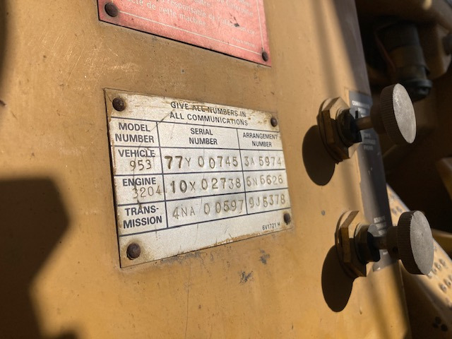 CHARGEUSE SUR CHENILLES CATERPILLAR 953 - Nakladalec goseničar: slika 1 CHARGEUSE SUR CHENILLES CATERPILLAR 953 - Nakladalec goseničar: slika 1