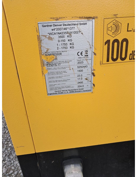Compair C 230 TS - 17 - Zračni kompresor: slika 4 Compair C 230 TS - 17 - Zračni kompresor: slika 4