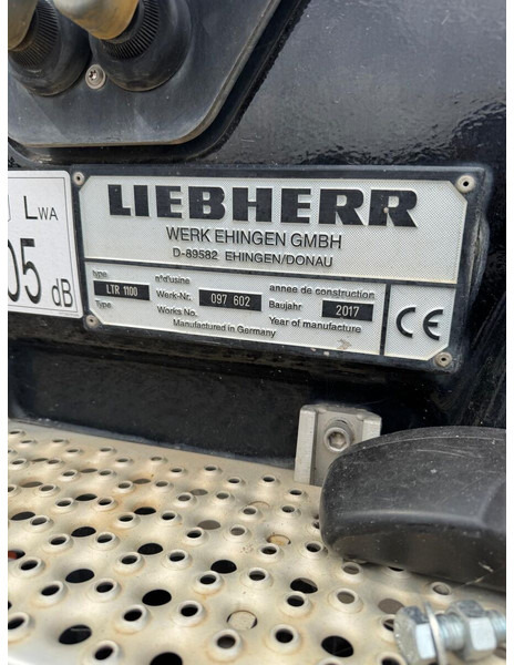 Liebherr LTR 1100 - Gosenični žerjav: slika 3 Liebherr LTR 1100 - Gosenični žerjav: slika 3