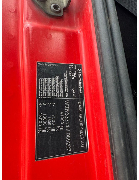 Mercedes-Benz Actros 4141 - Polprikolica mešalec betona: slika 2 Mercedes-Benz Actros 4141 - Polprikolica mešalec betona: slika 2