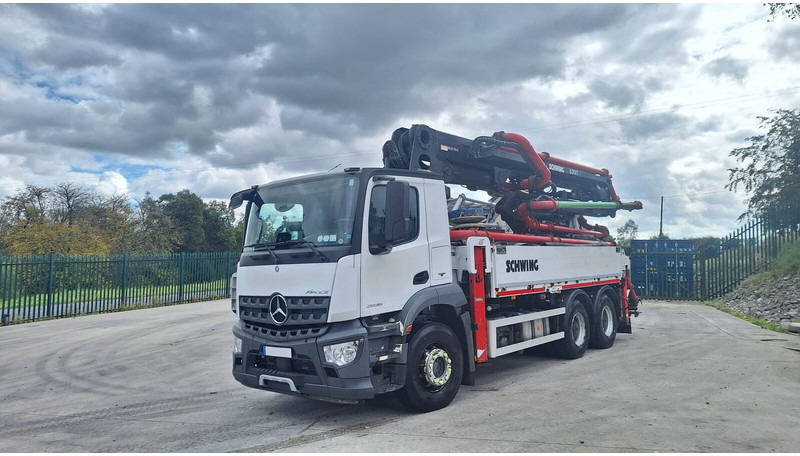 Schwing S31XT on Mercedes Benz Arocs - Stacionarna betonska črpalka: slika 4 Schwing S31XT on Mercedes Benz Arocs - Stacionarna betonska črpalka: slika 4