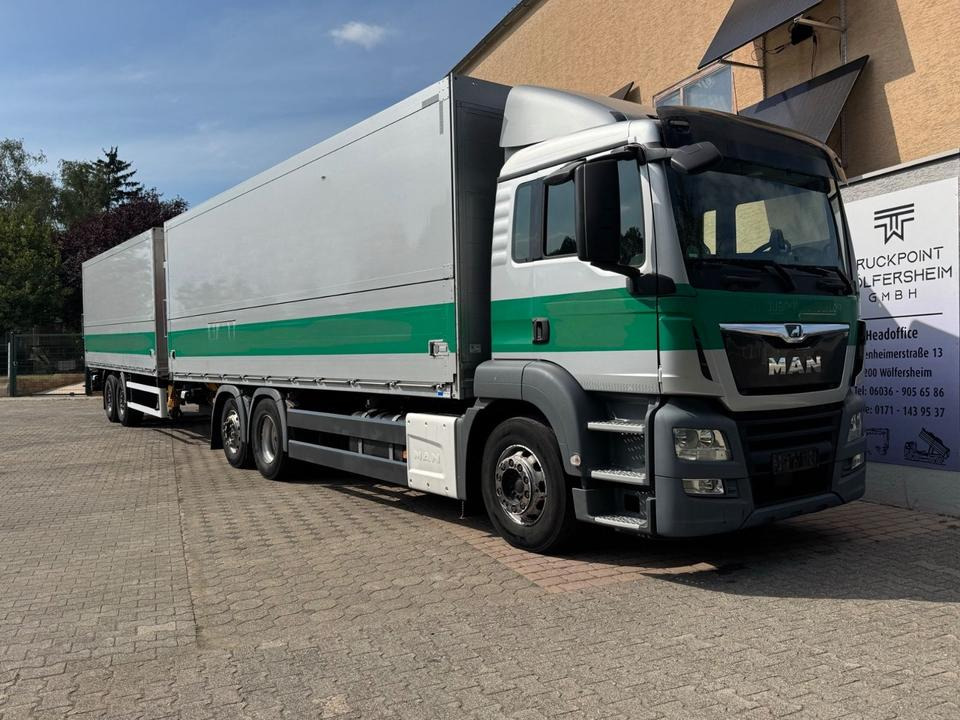 MAN TGS 26.460 2xAHK/2xLBW/Lenk-Lift/kpl.Zug - Tovornjak zabojnik: slika 1 MAN TGS 26.460 2xAHK/2xLBW/Lenk-Lift/kpl.Zug - Tovornjak zabojnik: slika 1