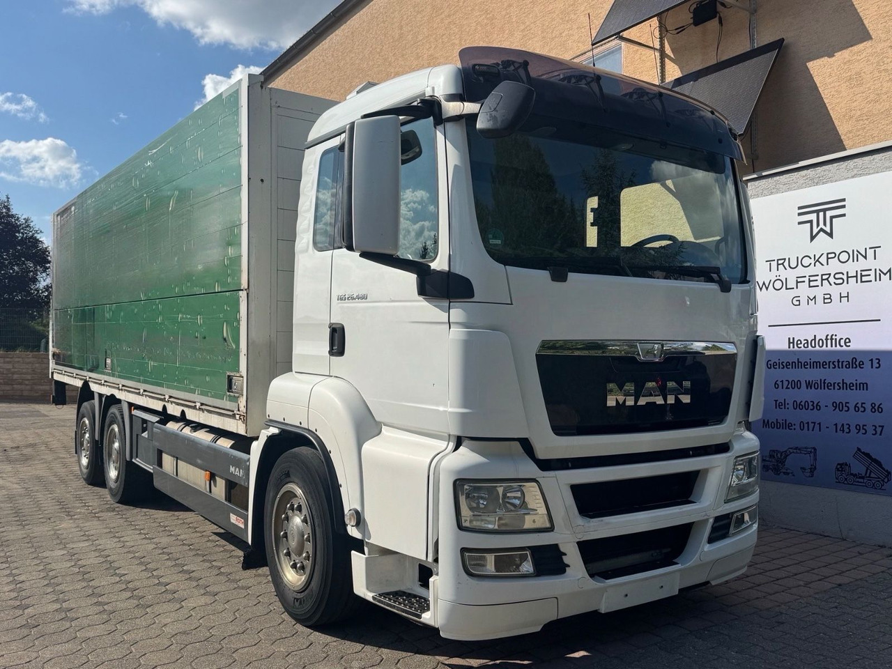 MAN TGS 26.480/Lenk-Lift/Kamera/AHK/Staplerhalterung - Tovornjak za prevoz pijač: slika 1 MAN TGS 26.480/Lenk-Lift/Kamera/AHK/Staplerhalterung - Tovornjak za prevoz pijač: slika 1