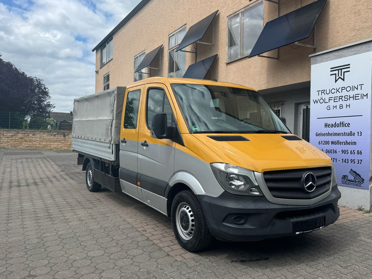 Mercedes-Benz 316 CDI/DK/Ahk/Top-Zustand/Tüv-Neu! - Dostavno vozilo s ponjavo, Dostavno vozilo z dvojno kabino: slika 1 Mercedes-Benz 316 CDI/DK/Ahk/Top-Zustand/Tüv-Neu! - Dostavno vozilo s ponjavo, Dostavno vozilo z dvojno kabino: slika 1