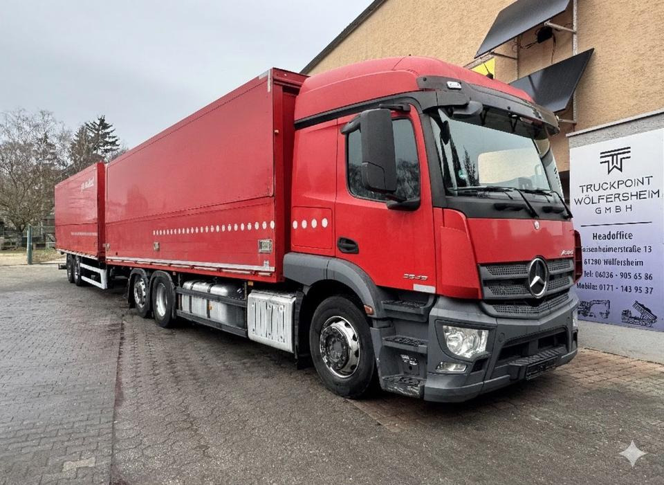 Mercedes-Benz Actros2543/Retarder/Lenk-Lift/2xAHK/Top-Zustand! - Tovornjak zabojnik: slika 1 Mercedes-Benz Actros2543/Retarder/Lenk-Lift/2xAHK/Top-Zustand! - Tovornjak zabojnik: slika 1