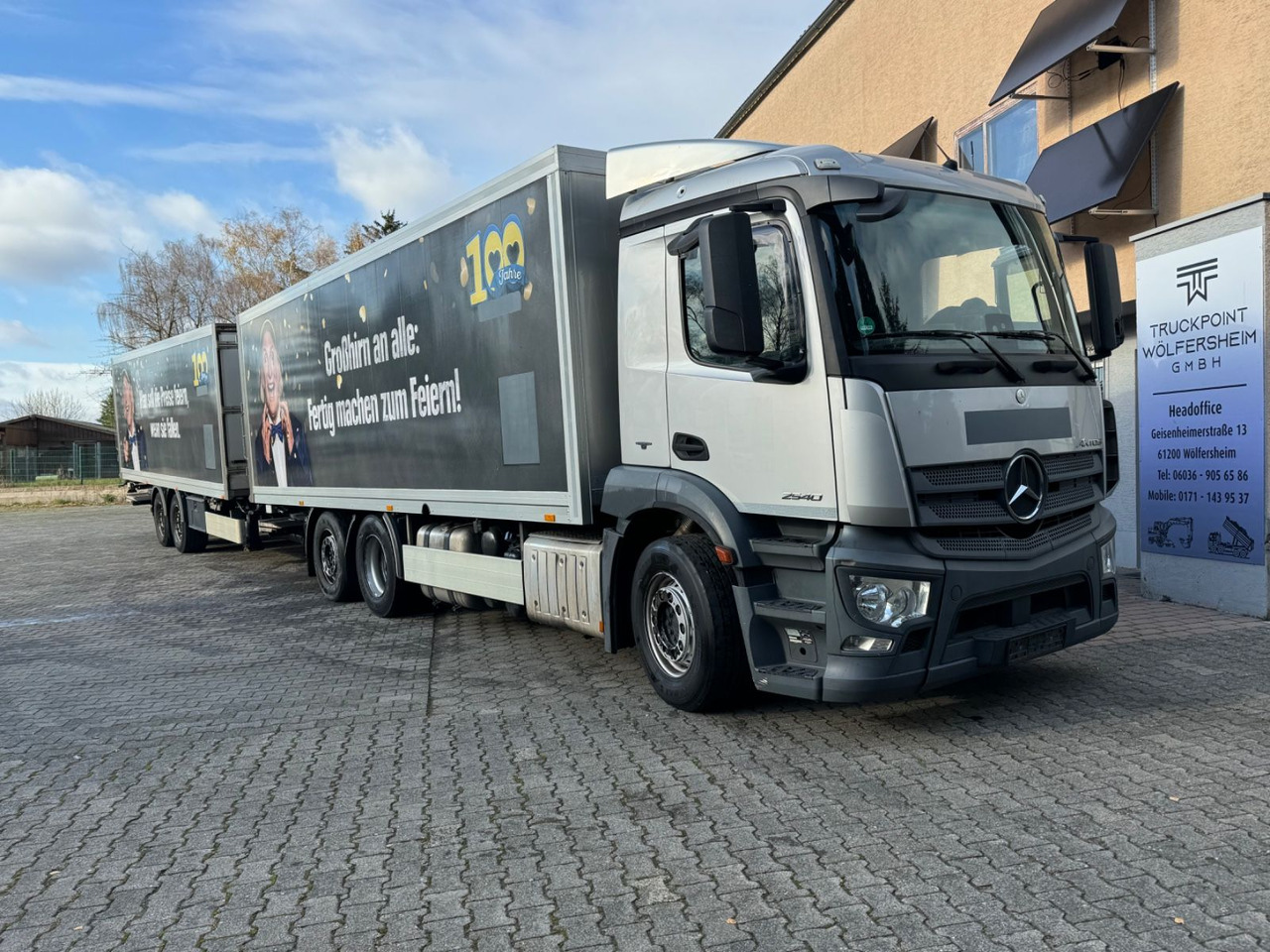 Mercedes-Benz Antos 2540/Durchladbar/2xLBW/Frigoblock - Tovornjak hladilnik: slika 1 Mercedes-Benz Antos 2540/Durchladbar/2xLBW/Frigoblock - Tovornjak hladilnik: slika 1