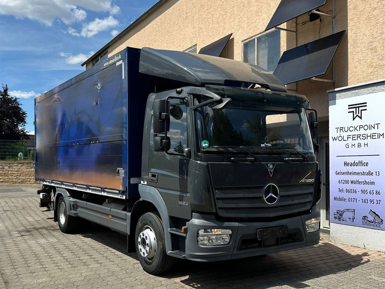 Mercedes-Benz Atego 1523/Klima/LBW/GT-Zertifiziert/2xAHK - Tovornjak za prevoz pijač: slika 1 Mercedes-Benz Atego 1523/Klima/LBW/GT-Zertifiziert/2xAHK - Tovornjak za prevoz pijač: slika 1