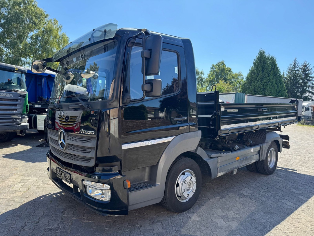 Mercedes-Benz Atego 818/MEILLER/B-B/Klima/aus1.Hand - Dostavno vozilo prekucnik: slika 2 Mercedes-Benz Atego 818/MEILLER/B-B/Klima/aus1.Hand - Dostavno vozilo prekucnik: slika 2