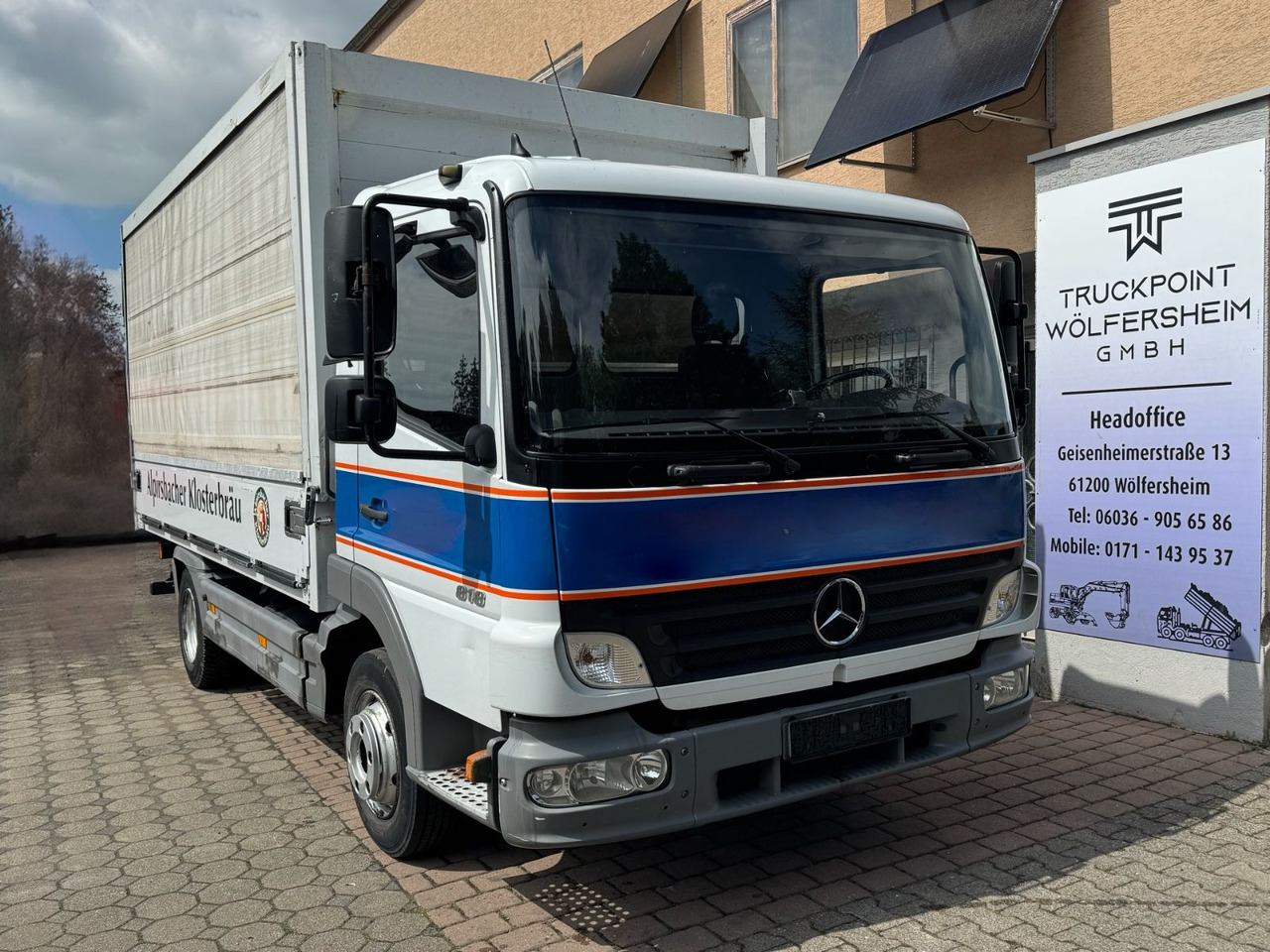 Mercedes-Benz Atego 818/Roll-Plane/Tüv-Neu/1xAHK-Maul/ - Tovornjak za prevoz pijač: slika 1 Mercedes-Benz Atego 818/Roll-Plane/Tüv-Neu/1xAHK-Maul/ - Tovornjak za prevoz pijač: slika 1
