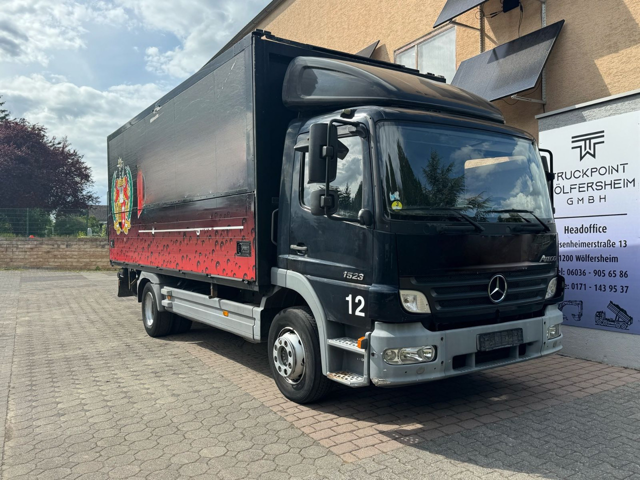Mercedes-Benz Atego1523/LBW/AHK/Klima/Standh./aus.1Hand - Tovornjak za prevoz pijač: slika 1 Mercedes-Benz Atego1523/LBW/AHK/Klima/Standh./aus.1Hand - Tovornjak za prevoz pijač: slika 1