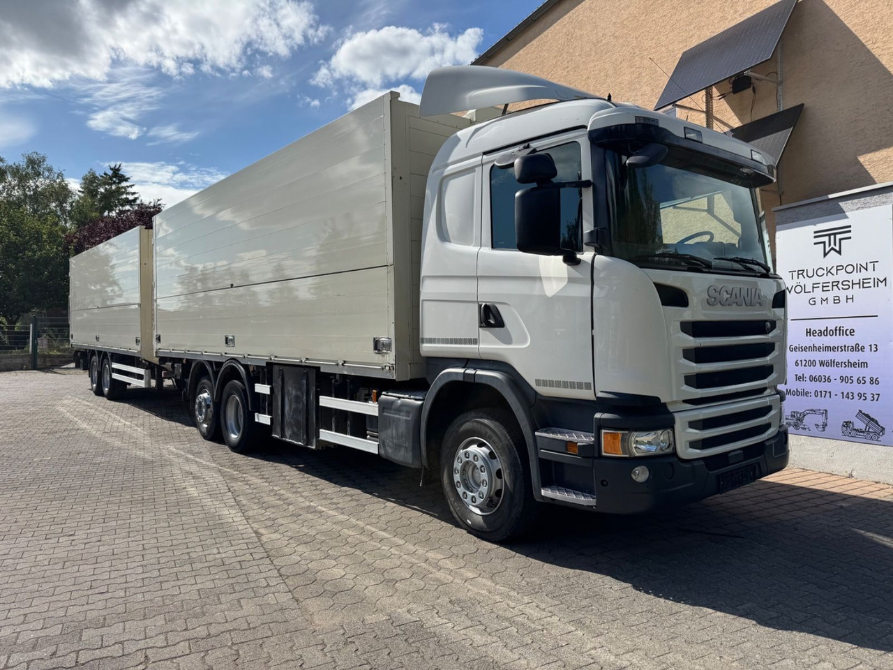 Scania G410/Lenk-Lift/2xLBW/inkl. Anhänger/Tüv-neu - Tovornjak za prevoz pijač: slika 1 Scania G410/Lenk-Lift/2xLBW/inkl. Anhänger/Tüv-neu - Tovornjak za prevoz pijač: slika 1