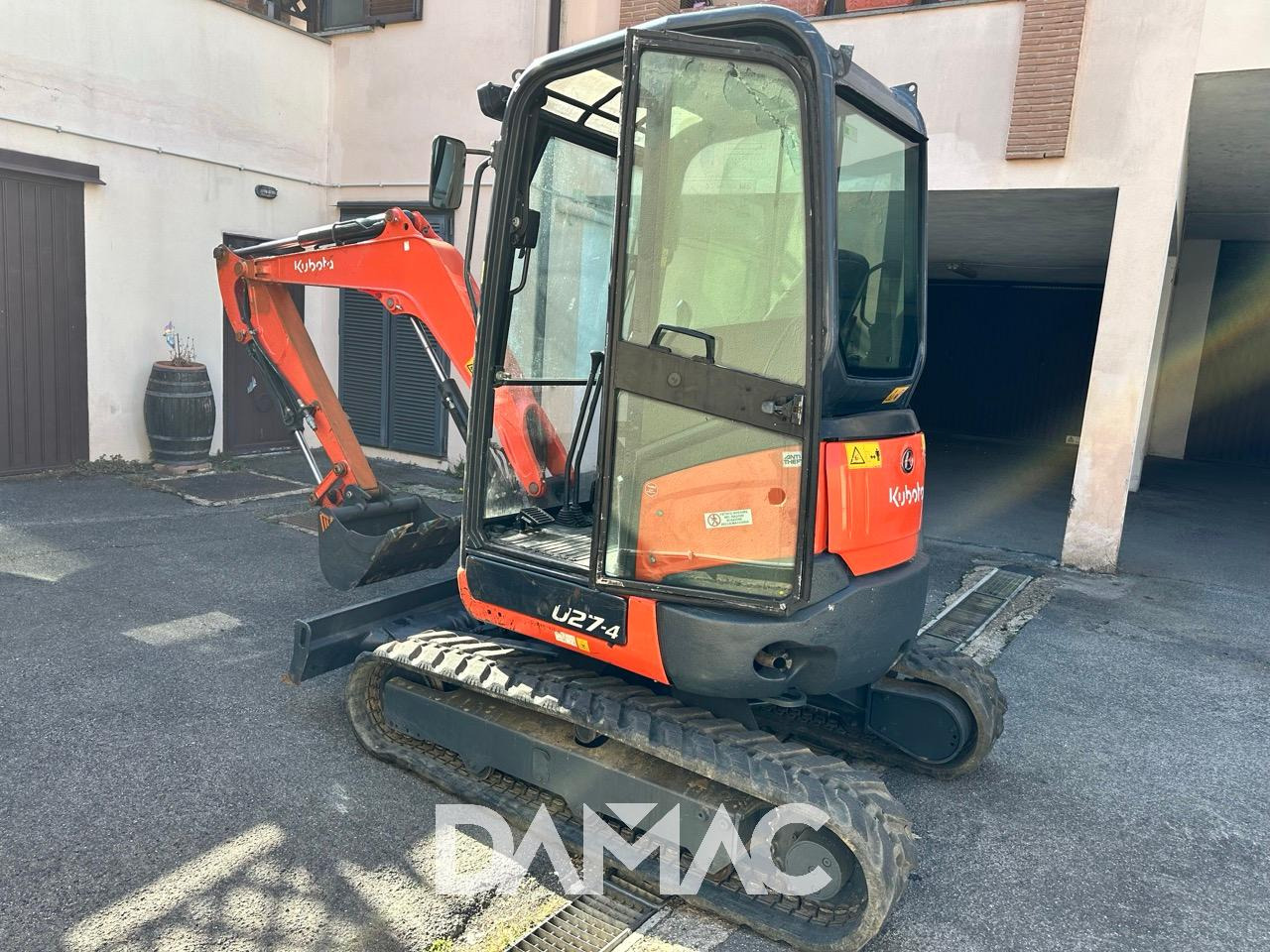 KUBOTA U27-4 - Mini bager: slika 2 KUBOTA U27-4 - Mini bager: slika 2