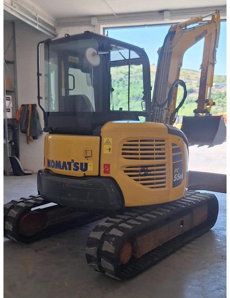 Komatsu PC55 MR-3 - Mini bager: slika 1 Komatsu PC55 MR-3 - Mini bager: slika 1