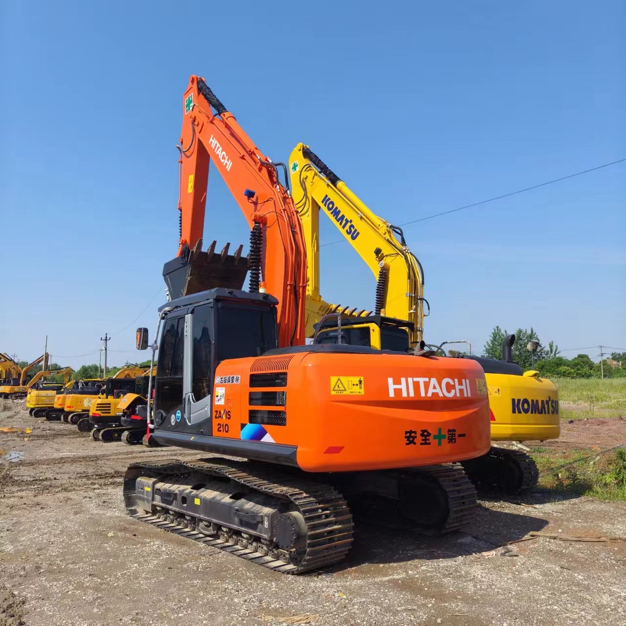 HITACHI ZX210 - Bager goseničar: slika 1 HITACHI ZX210 - Bager goseničar: slika 1