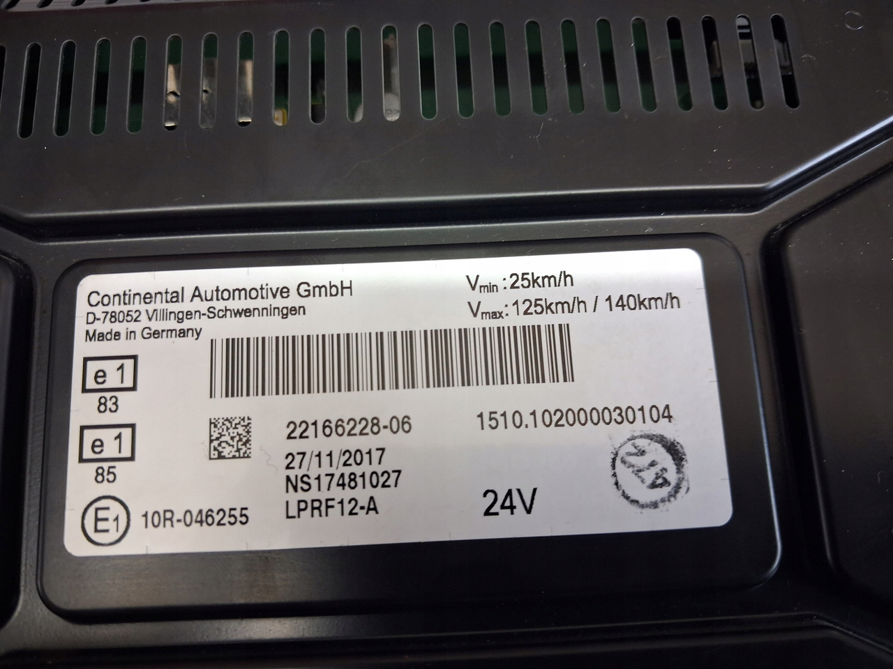 CONTINENTAL ZEGARY LICZNIKI AUTOMAT RENAULT GAMA T RANGE 22166228 - Armaturna plošča za Tovornjak: slika 3 CONTINENTAL ZEGARY LICZNIKI AUTOMAT RENAULT GAMA T RANGE 22166228 - Armaturna plošča za Tovornjak: slika 3