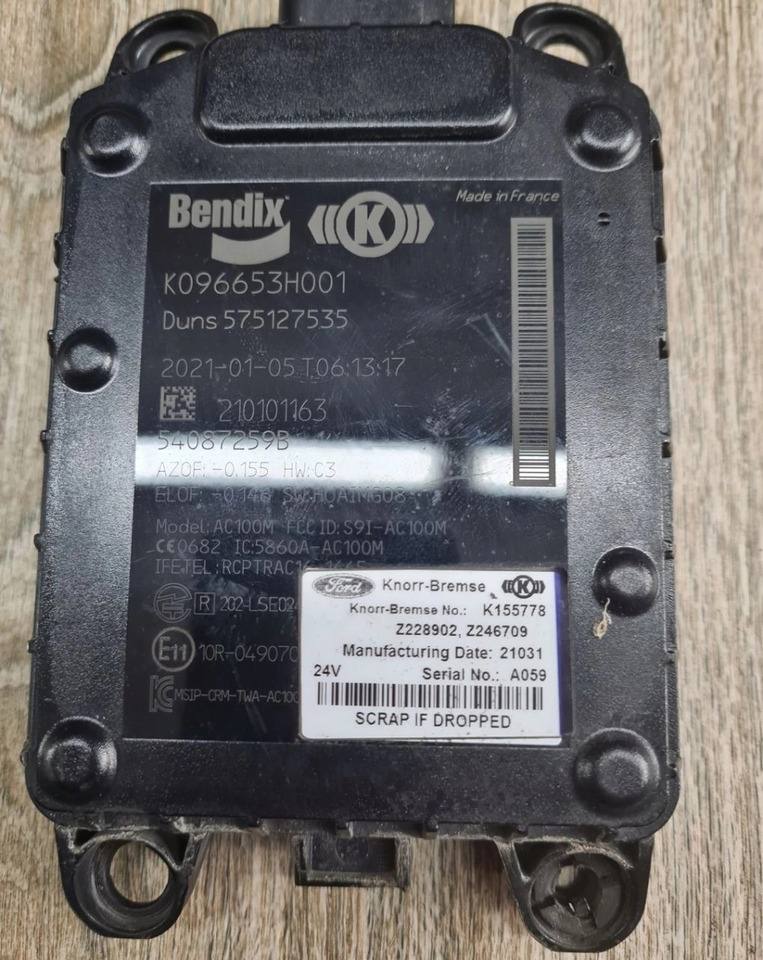 FORD F-MAX KNORR-BREMSE K096653H001 575127535 210101163 54087259C K155778 Z228902 Z246709 - Senzor: slika 3 FORD F-MAX KNORR-BREMSE K096653H001 575127535 210101163 54087259C K155778 Z228902 Z246709 - Senzor: slika 3