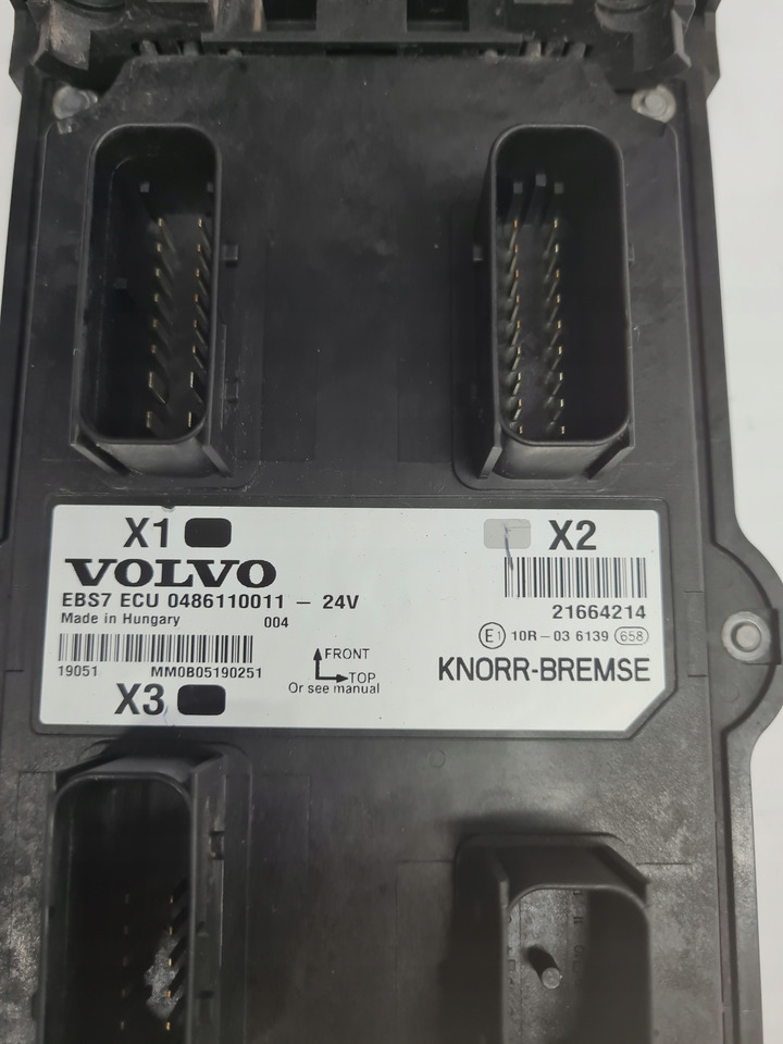 KNORR-BREMSE STEROWNIK MODUŁ EBS 7 ECU VOLVO FH 4 FM 4 21664214 - Električni sistem za Tovornjak: slika 3 KNORR-BREMSE STEROWNIK MODUŁ EBS 7 ECU VOLVO FH 4 FM 4 21664214 - Električni sistem za Tovornjak: slika 3