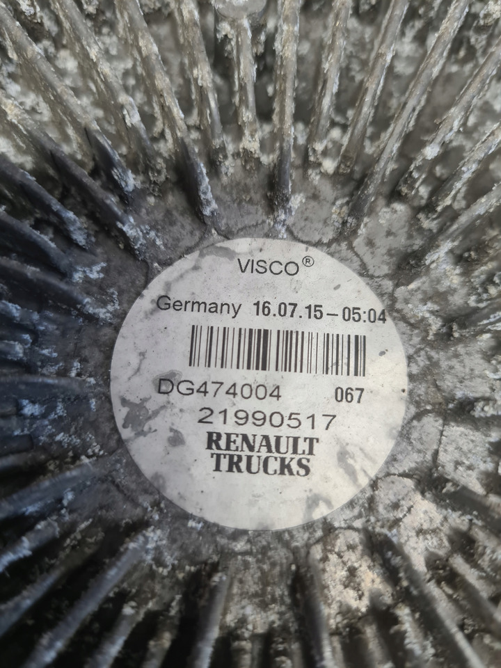 RENAULT VISCO WISKO WISKOZA WENTYLATOR RENAULT GAMA T RANGE - Ventilator za Tovornjak: slika 4 RENAULT VISCO WISKO WISKOZA WENTYLATOR RENAULT GAMA T RANGE - Ventilator za Tovornjak: slika 4