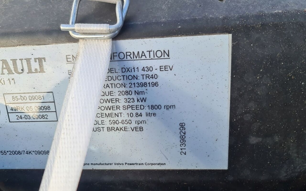 Renault VOLVO Renault PREMIUM DXI 430 - Motor za Tovornjak: slika 2 Renault VOLVO Renault PREMIUM DXI 430 - Motor za Tovornjak: slika 2
