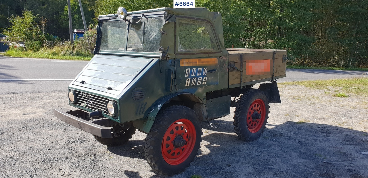 1952 Unimog Typ 2010 - Tovornjak s kesonom: slika 2 1952 Unimog Typ 2010 - Tovornjak s kesonom: slika 2