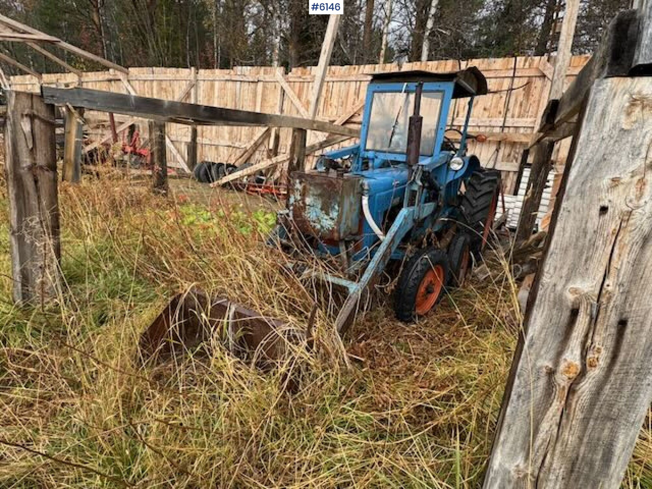 1962 Fordson Dexta with Hamjern backhoe attachment - Traktor: slika 3 1962 Fordson Dexta with Hamjern backhoe attachment - Traktor: slika 3