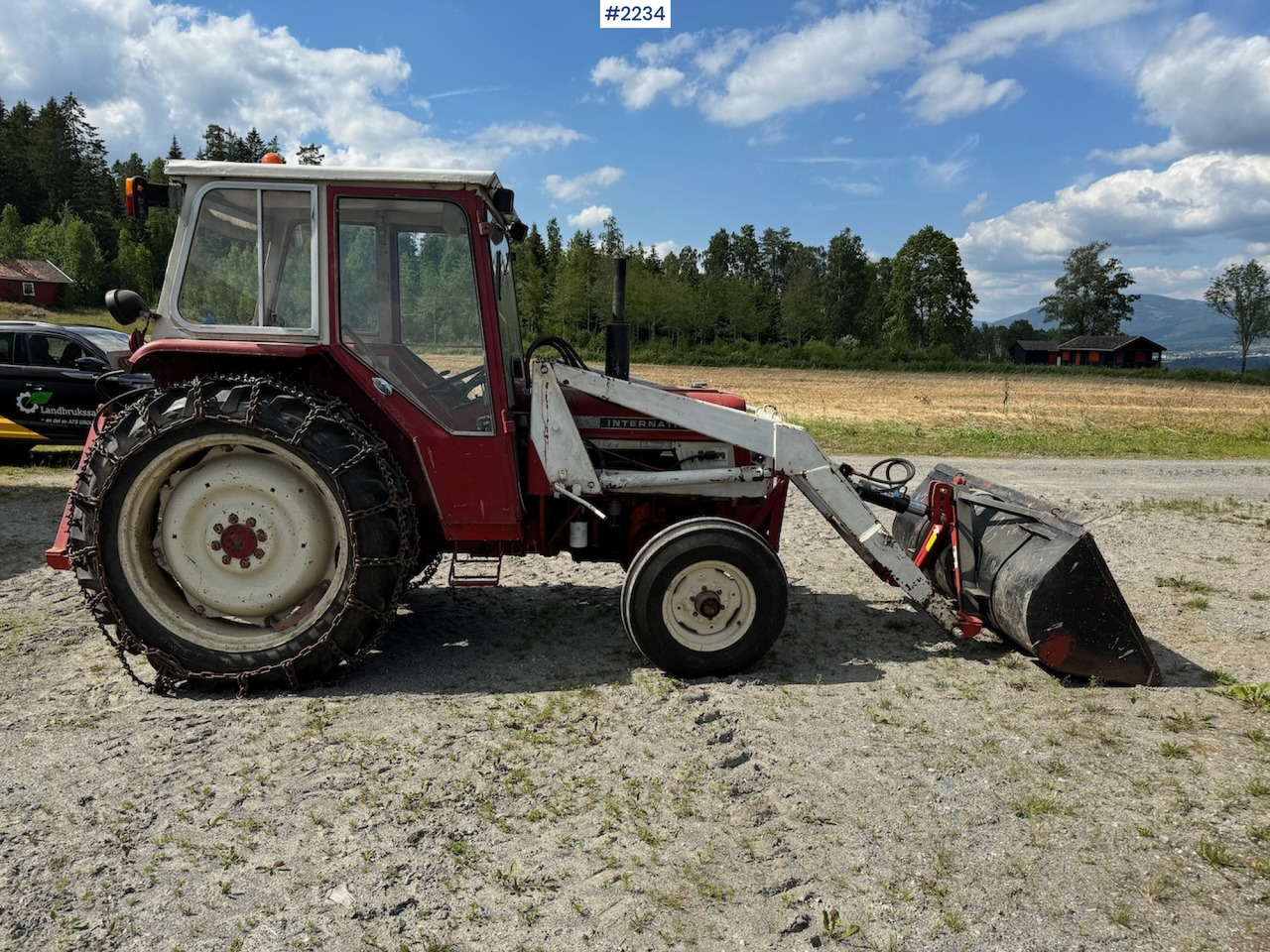 1973 International Harvester 454 w/front loader. - Traktor: slika 3 1973 International Harvester 454 w/front loader. - Traktor: slika 3