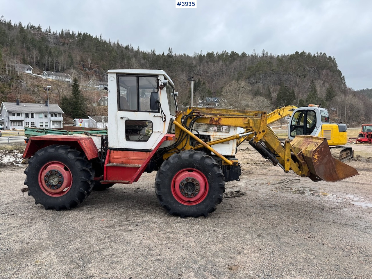 1977 MB Trac 800 Mercedes-Benz w/front loader - Traktor: slika 1 1977 MB Trac 800 Mercedes-Benz w/front loader - Traktor: slika 1