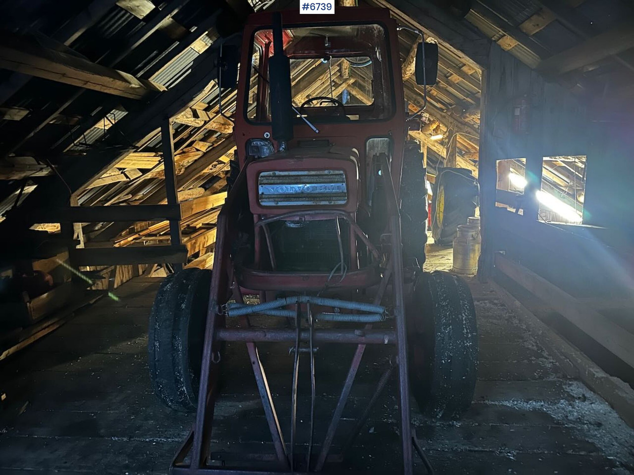 1978 Volvo BM 500 traktor m/ front loader. - Traktor: slika 2 1978 Volvo BM 500 traktor m/ front loader. - Traktor: slika 2