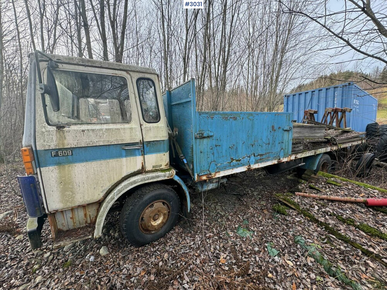 1978 Volvo F 609 flatbed truck - Tovornjak s kesonom: slika 3 1978 Volvo F 609 flatbed truck - Tovornjak s kesonom: slika 3