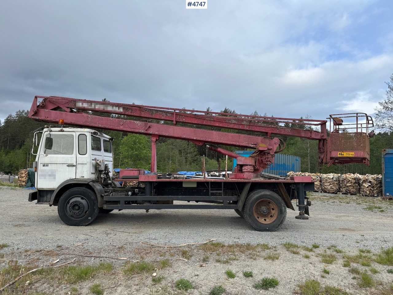 1979 Volvo F 613 w/lift - Dvižna ploščad montirana na tovornjak: slika 2 1979 Volvo F 613 w/lift - Dvižna ploščad montirana na tovornjak: slika 2