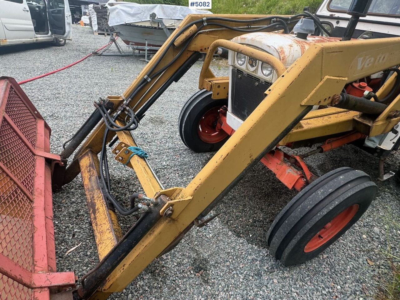 Traktor 1980 David Brown 885 w/ front loader and bucket: slika 10
