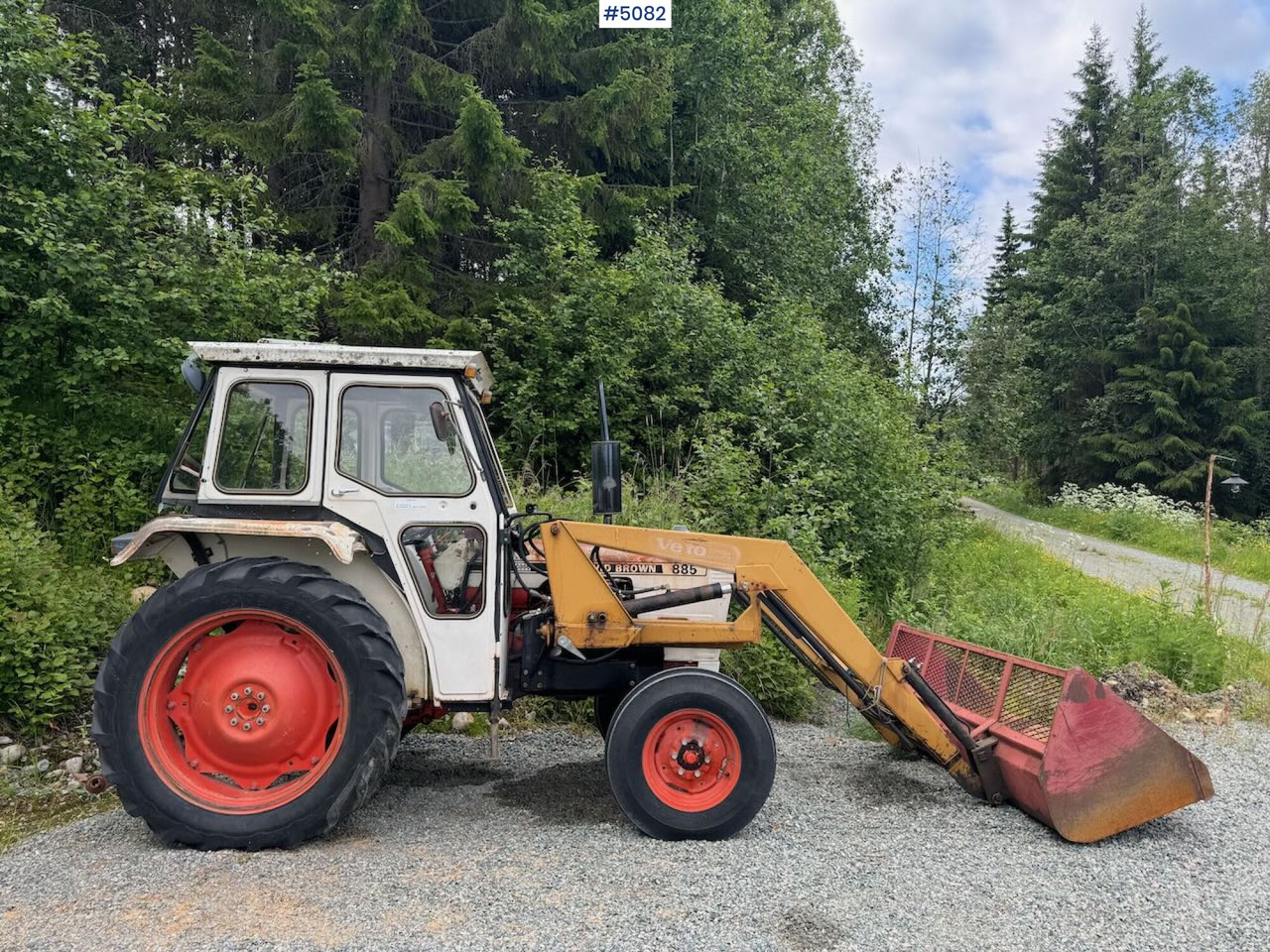 Traktor 1980 David Brown 885 w/ front loader and bucket: slika 17