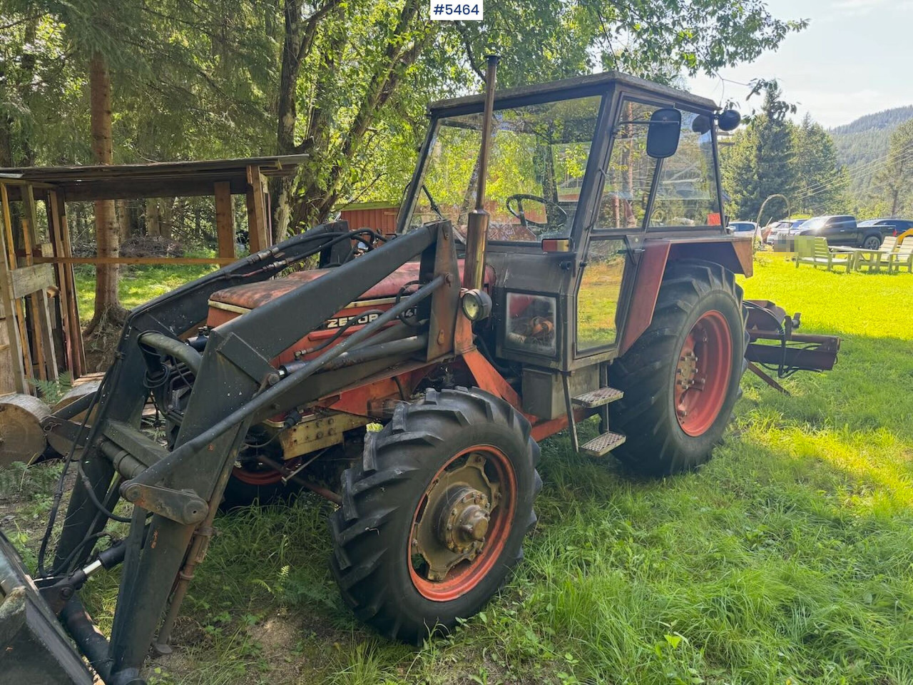 1980 Zetor 5945 4x4 w/ loader and bucket - Traktor: slika 2 1980 Zetor 5945 4x4 w/ loader and bucket - Traktor: slika 2