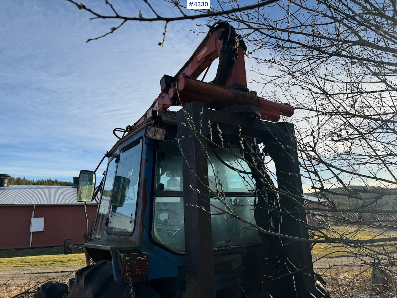 1981 Ford 6610 m/ FMV tømmerkran og tvillinghjul - Traktor: slika 5 1981 Ford 6610 m/ FMV tømmerkran og tvillinghjul - Traktor: slika 5