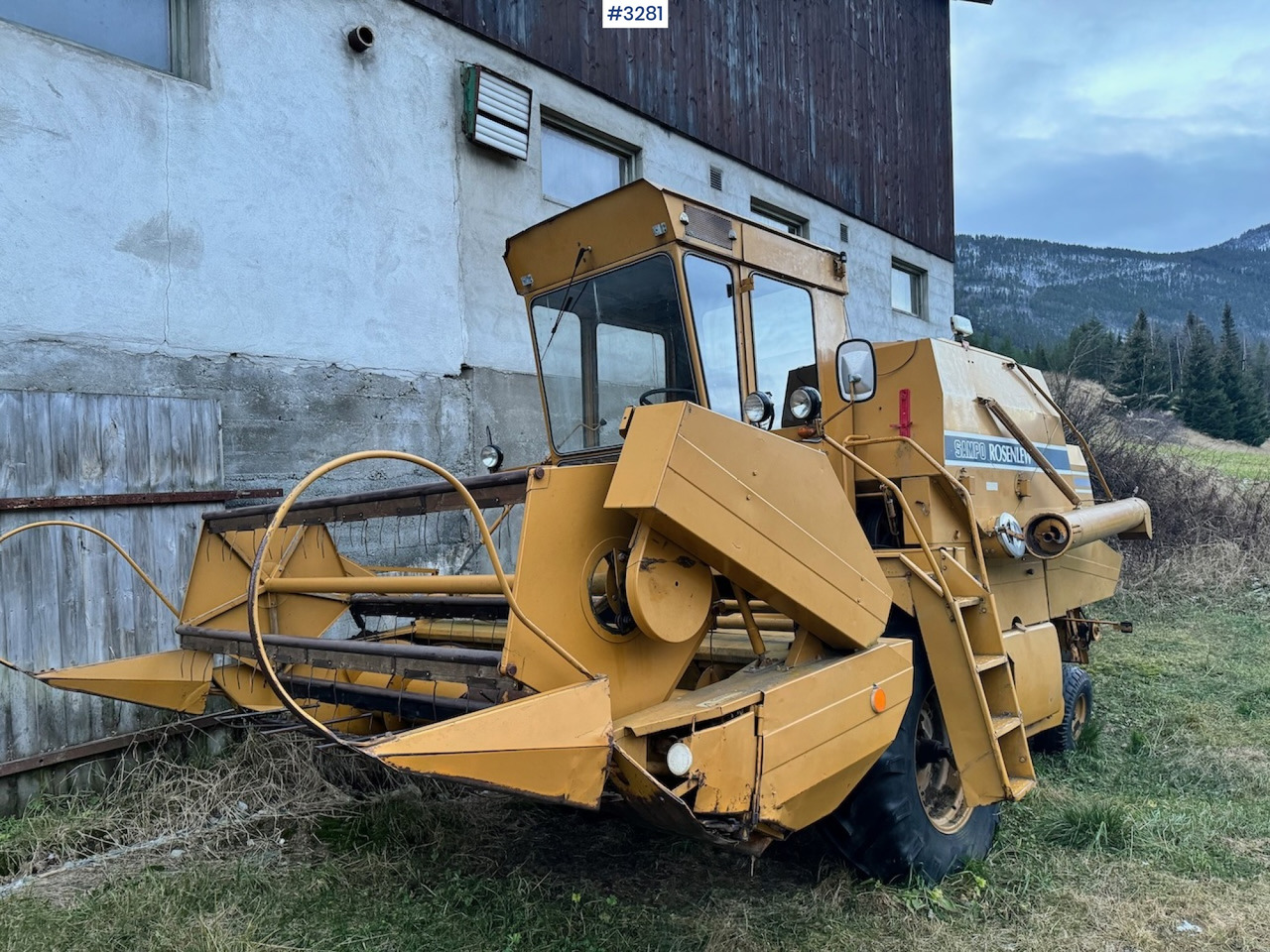 1983 Sampo Rosenlew 500 - Kombajn harvester: slika 3 1983 Sampo Rosenlew 500 - Kombajn harvester: slika 3