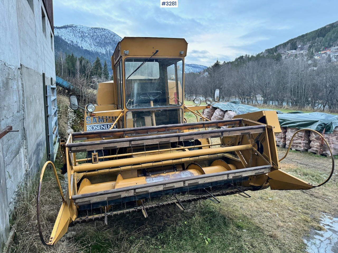 1983 Sampo Rosenlew 500 - Kombajn harvester: slika 1 1983 Sampo Rosenlew 500 - Kombajn harvester: slika 1