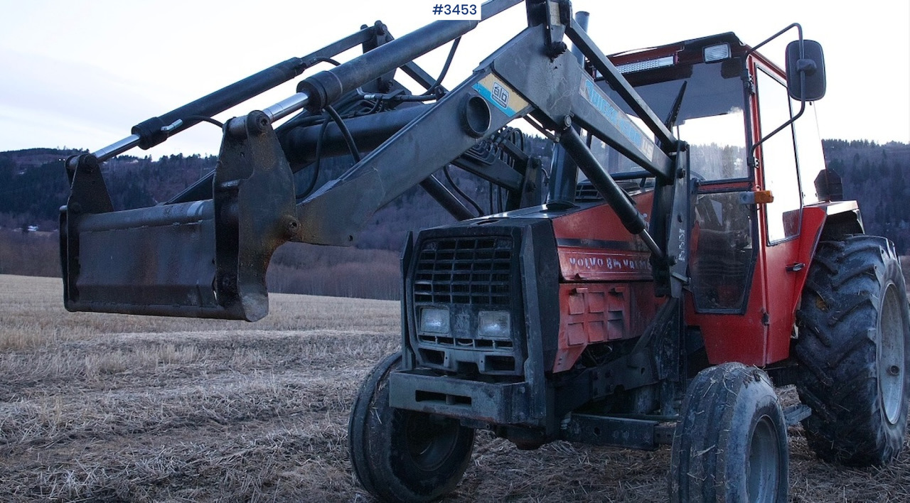 1984 Valmet 505 turbo w/ Front loader - Traktor: slika 2 1984 Valmet 505 turbo w/ Front loader - Traktor: slika 2
